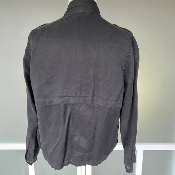 RAILS COLLINS MILITARY JACKET BLACK SIZE MEDIUM - Picture 3 of 4